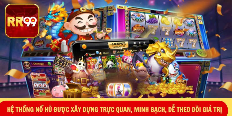 Hệ thống nổ hũ được xây dựng trực quan, minh bạch, dễ theo dõi giá trị